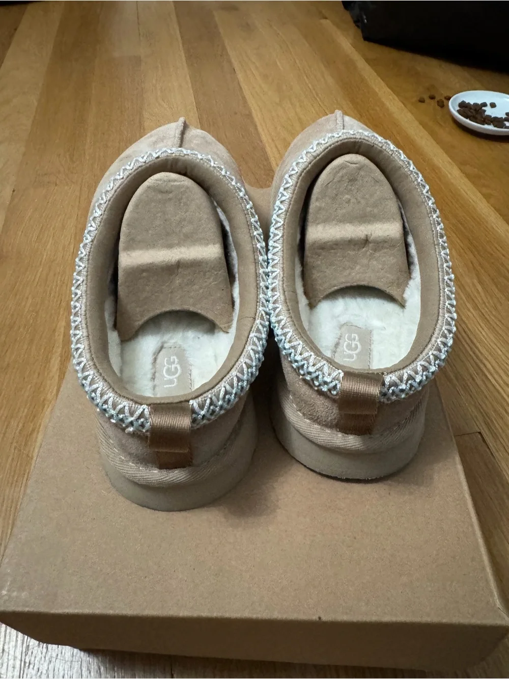 UGG Kids Cozy Slip-On Clog in Chestnut Tan